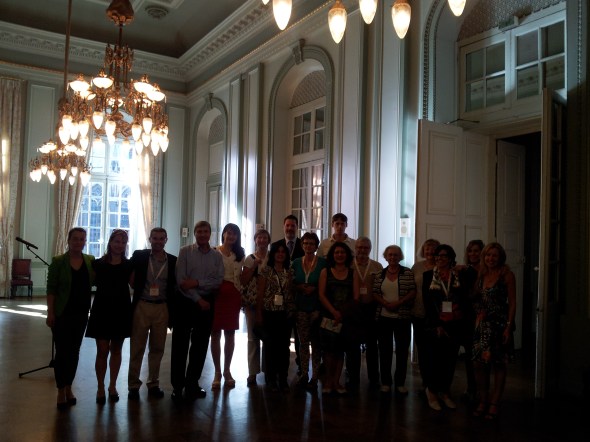Les participants à la XII Rencontre Internationale du GERES ont été reçus à l’Hôtel de Ville de Metz