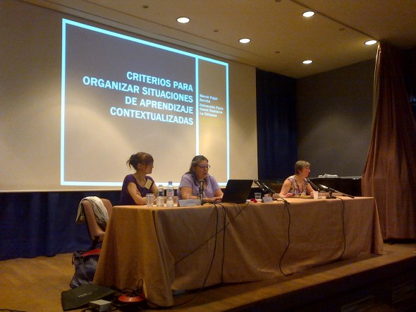 Communications de M. Pujol et N. Rámila. Modératrice : P. Gutiérrez.